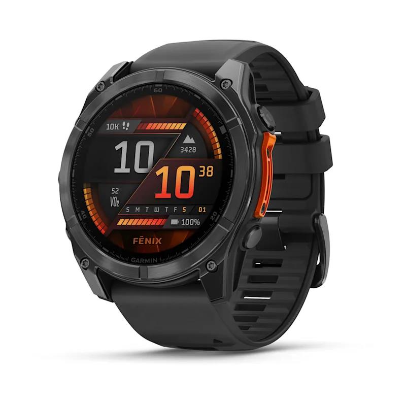Reloj Smartwatch Garmin FENIX 8 010-02905-00, acero negro